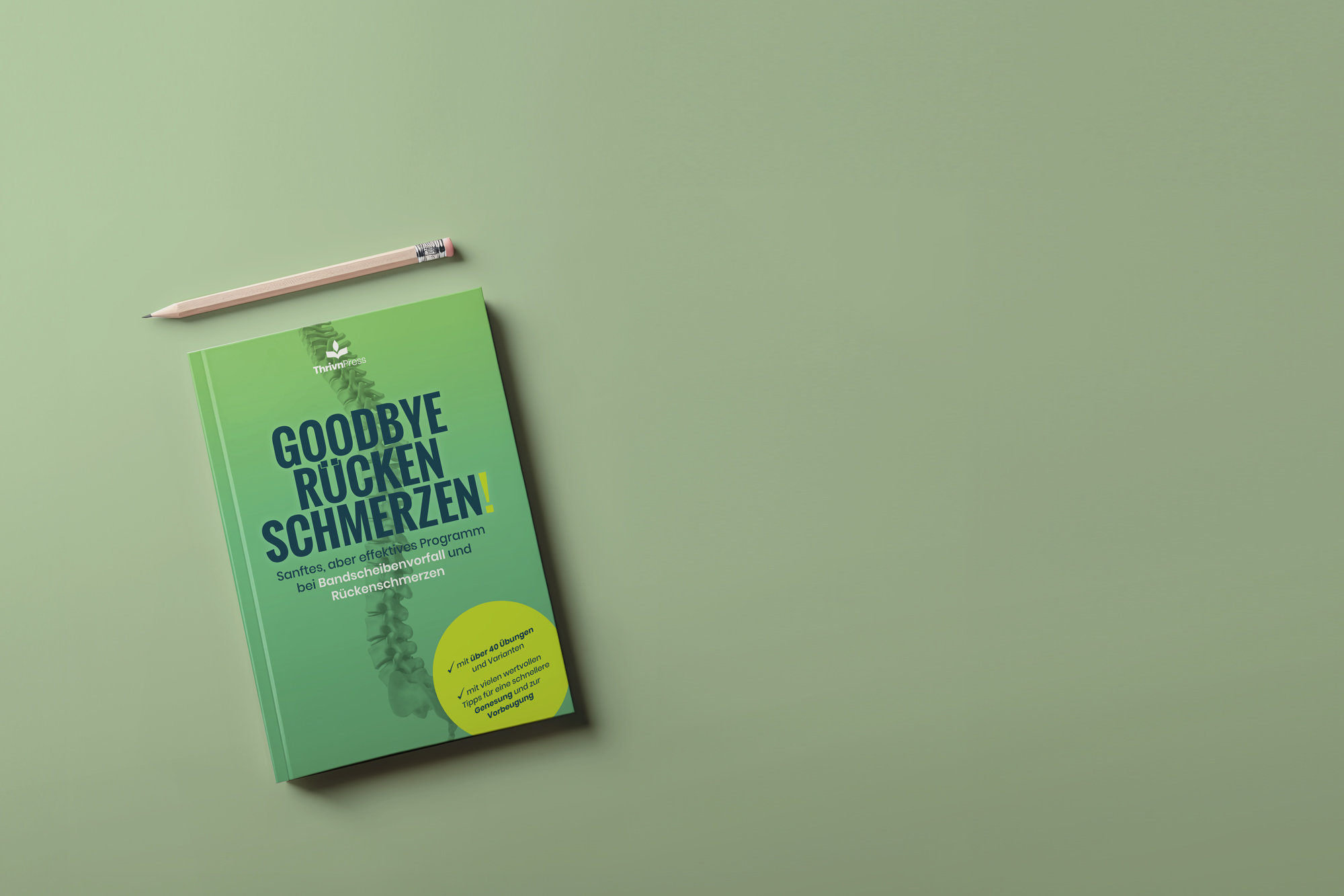 Mehr über den Artikel erfahren Heute launcht unsere erste ThrivnPress-Publikation: Goodbye Rückenschmerzen!